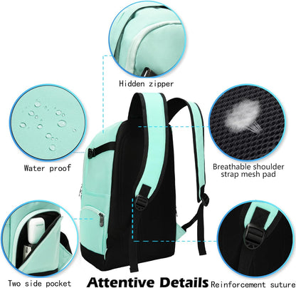 Slim 15.6' Travel & Work Laptop Backpack with Organiser Pockets