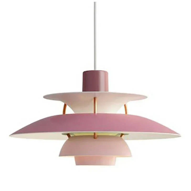 Bright Colored Glass LED Pendant Light Fixture