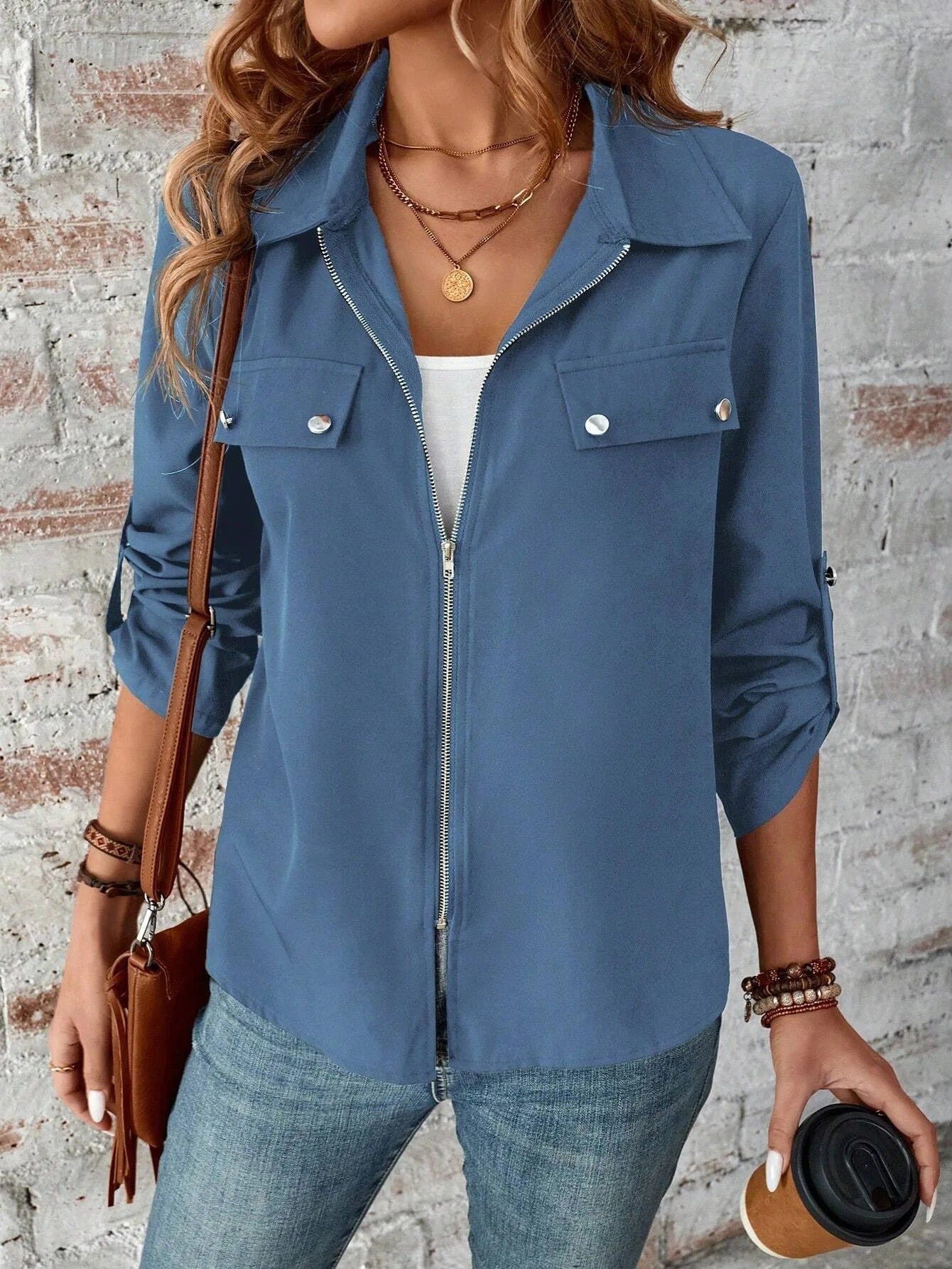 Classic Zip Up Transition Jacket