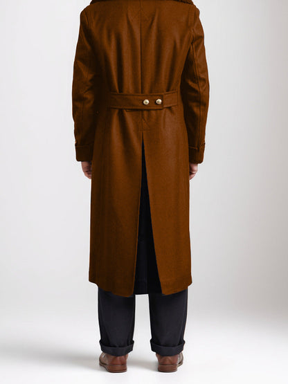Long Wool Coat - Men
