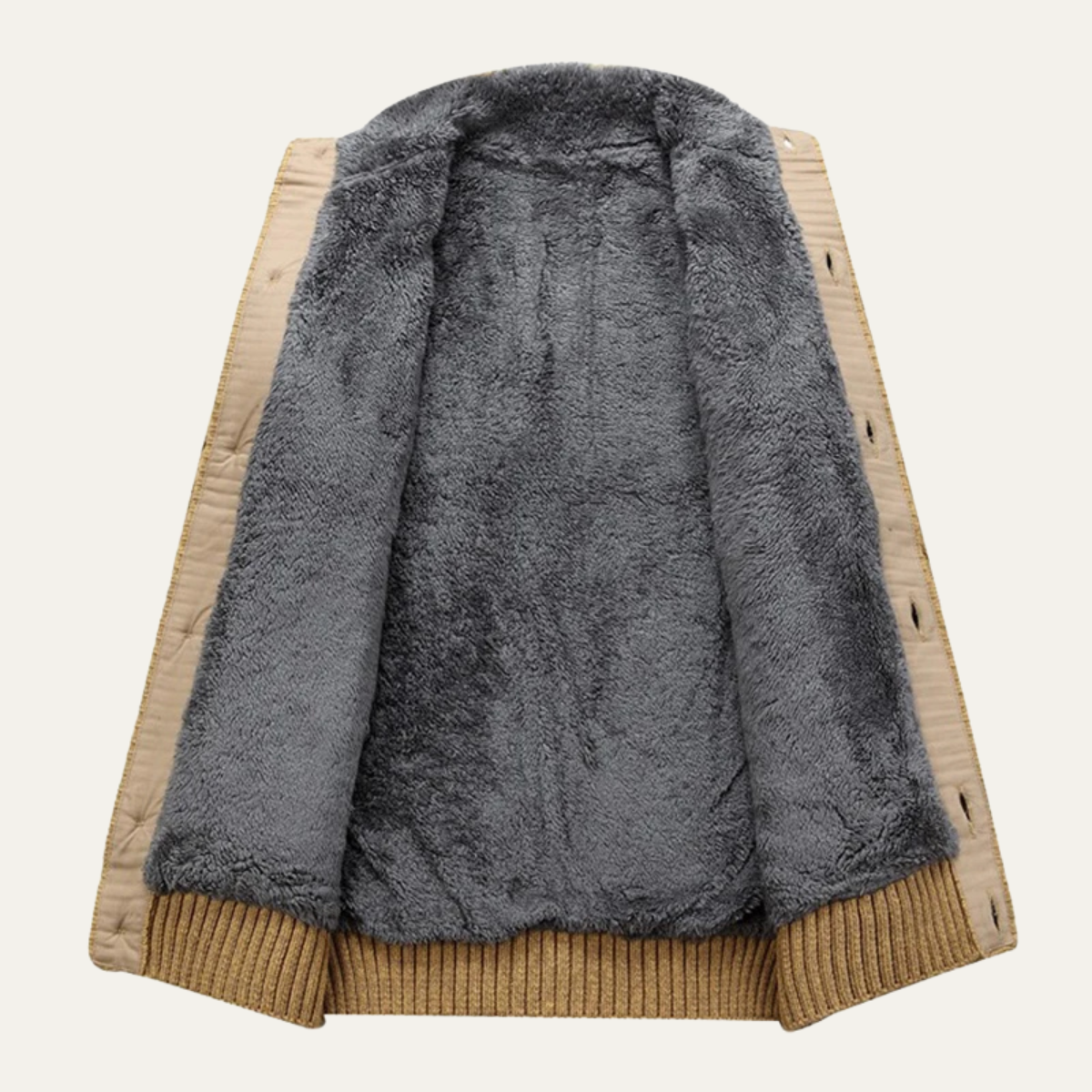 The Cernobbio Men's Thick Knitted Warm Fleece Winter Cardigan