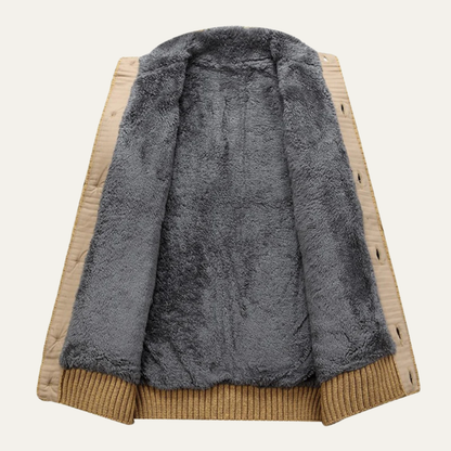 The Cernobbio Men's Thick Knitted Warm Fleece Winter Cardigan