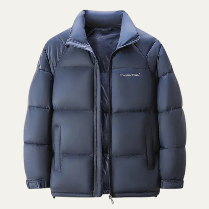 The Sagrantino Men’s Black Lightweight Warm Puffer Jacket