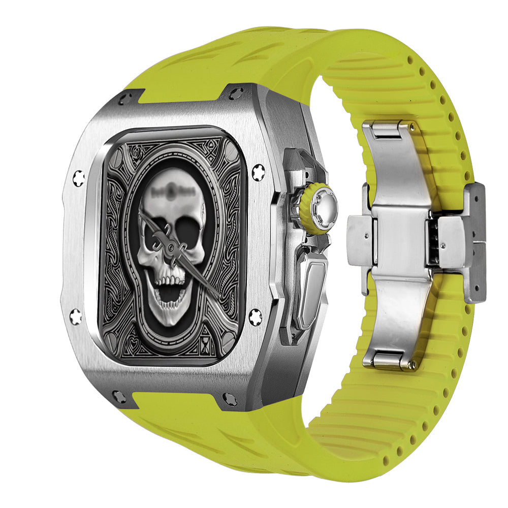 Lightweight Metal Case & Soft Rubber Band for AW Ultra