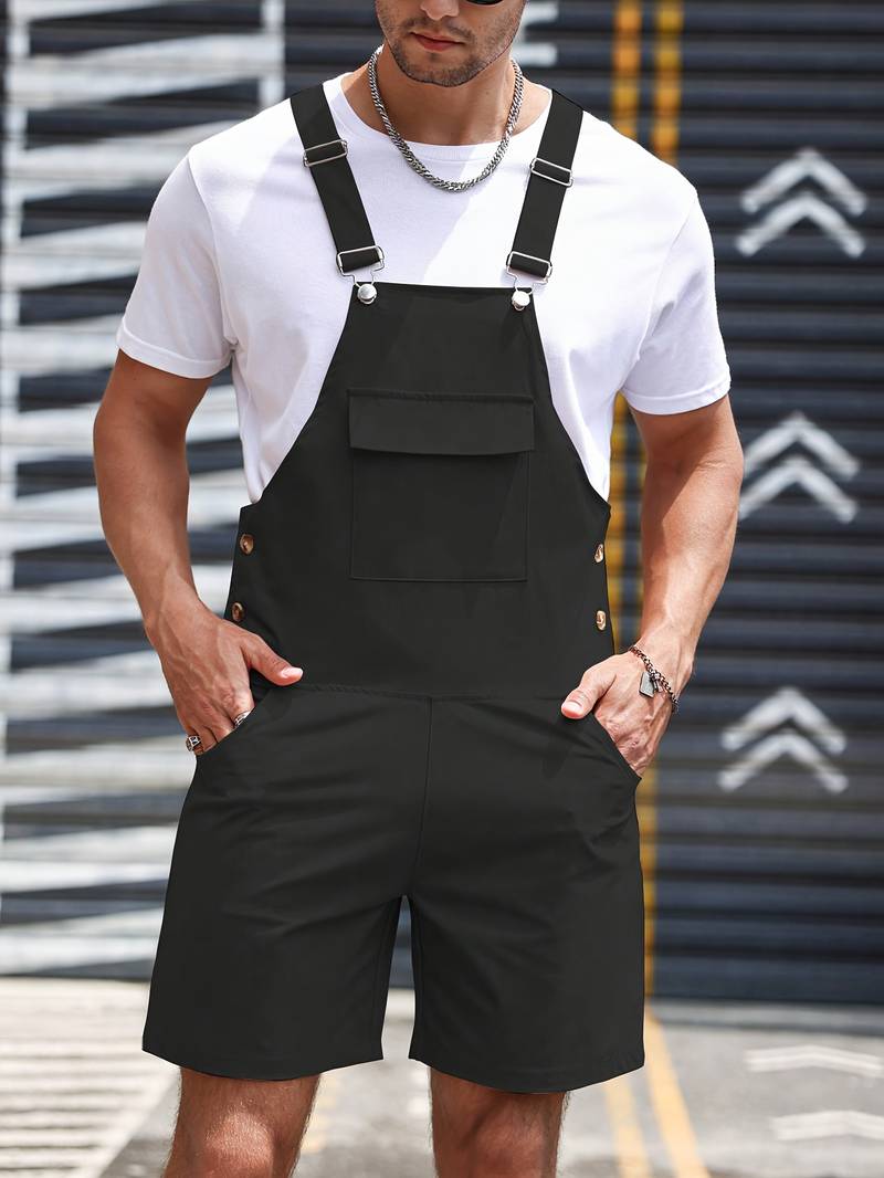 Liam Jumpsuit: Loose Fit, Front Flap Pocket