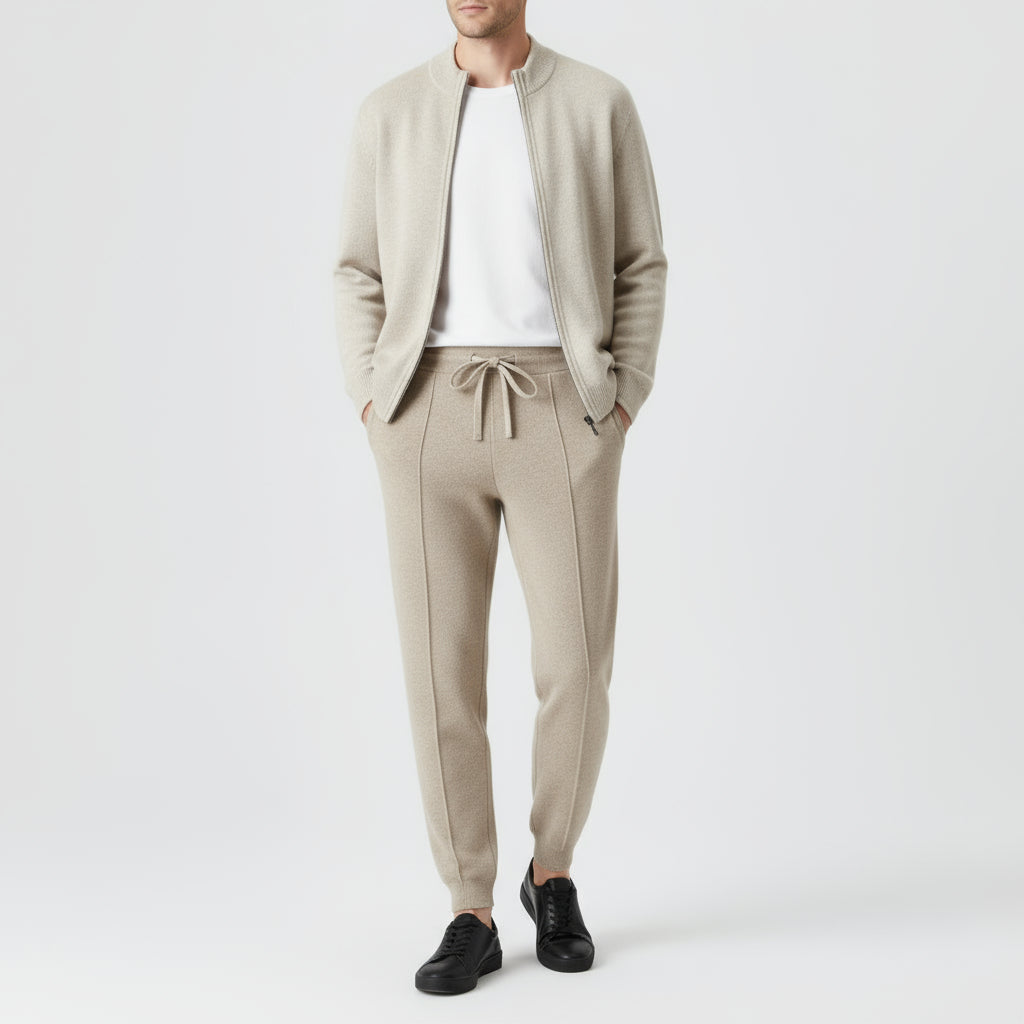 Men's cashmere trousers - Premium cashmere for timeless elegance