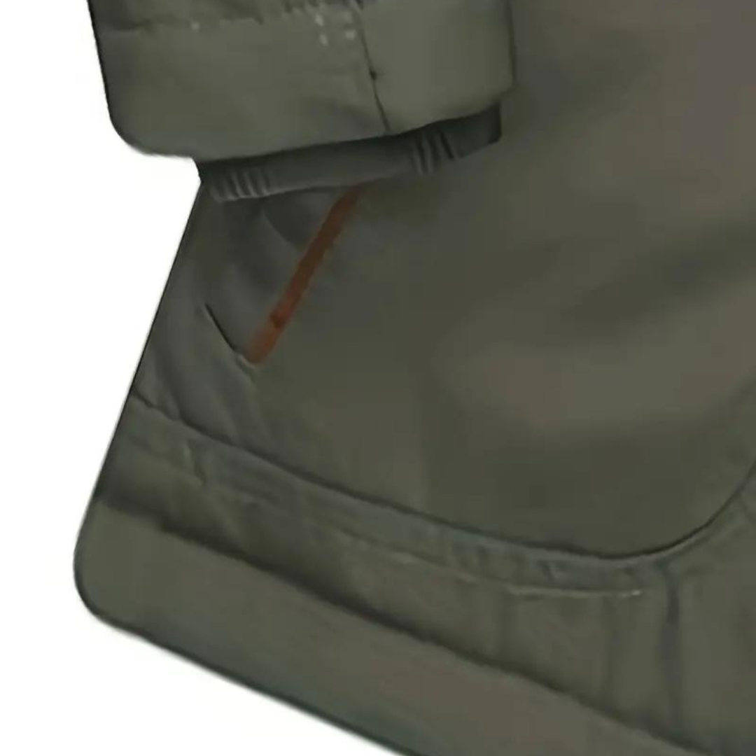 Men’s Rugged Insulated Outdoor Parka with Removable Hood