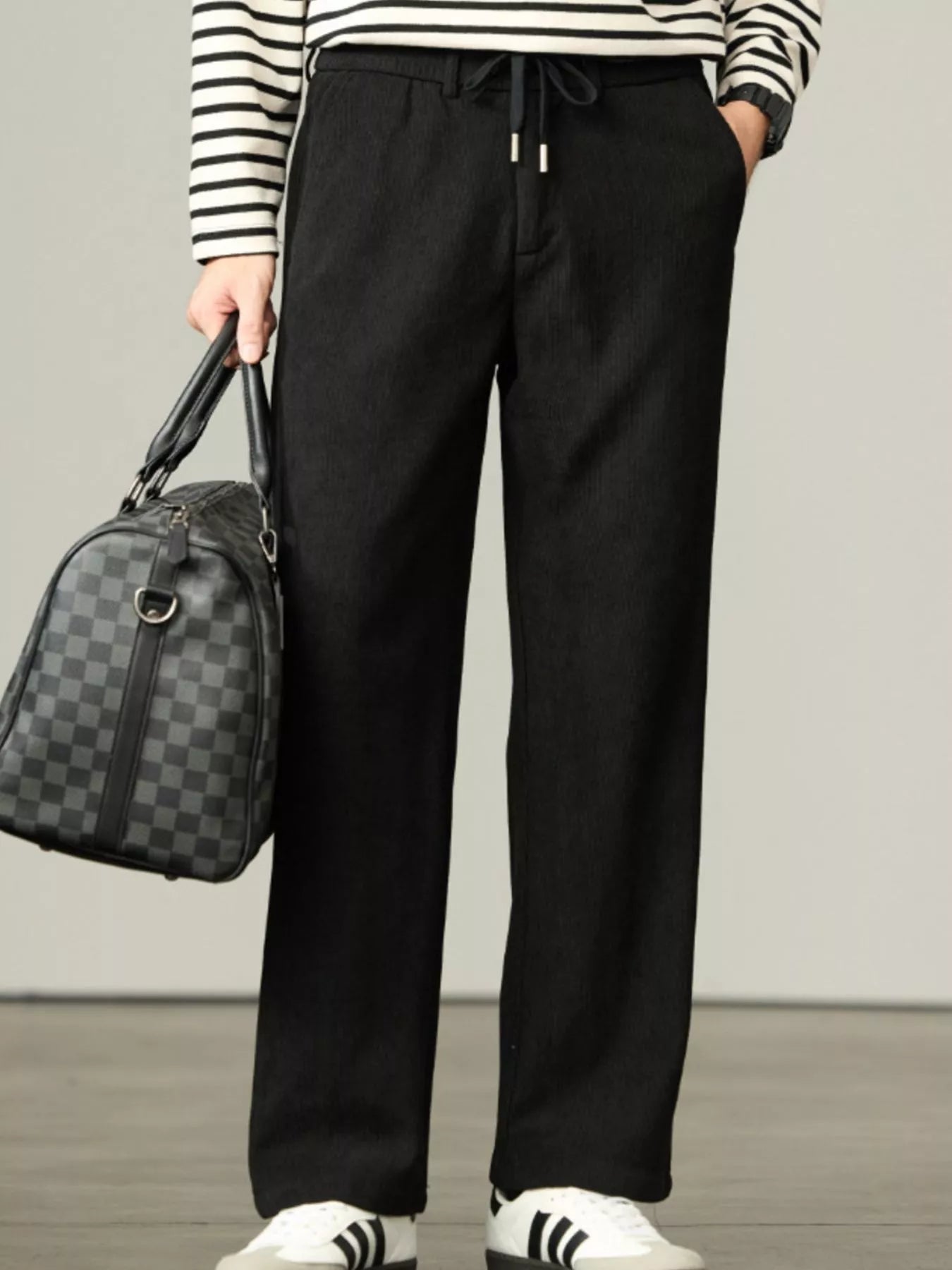 Relaxed Fit Corduroy Jogger Pants