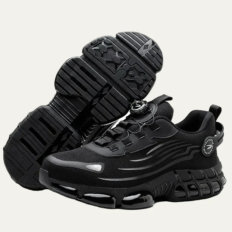 Men’s Futuristic Mesh Sneaker with Rotary Lacing System