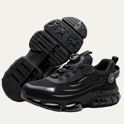 Men’s Futuristic Mesh Sneaker with Rotary Lacing System