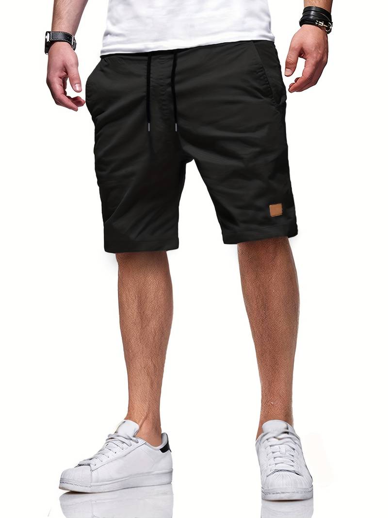 Men's Michael drawstring cutoff shorts