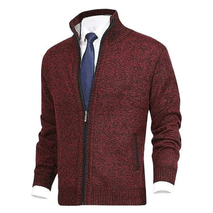 Warm Classic Fit Cardigan Sweater