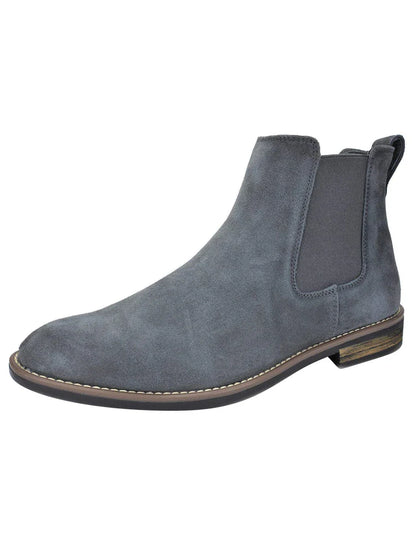 Suede Chelsea Boots Camel