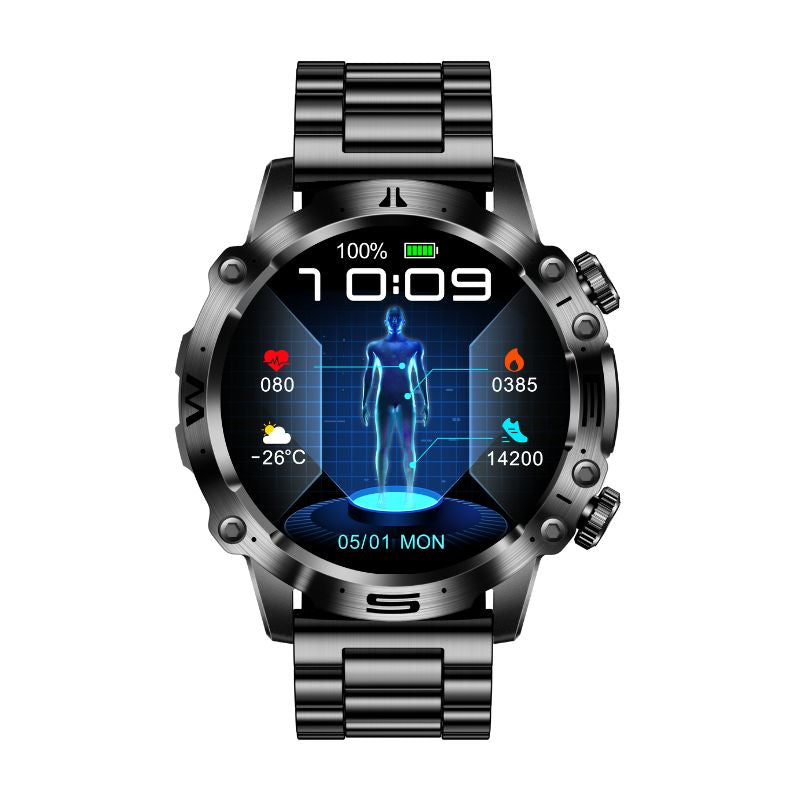 Fitness Tracker Watch with ECG and Health Monitoring - BritishElegance