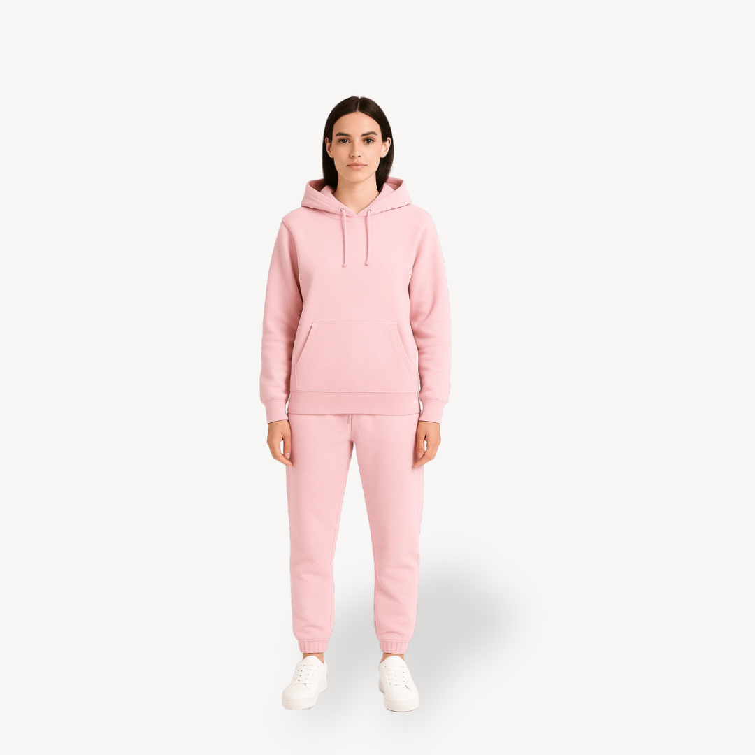 Unisex Cotton Hoodie Jogger Set