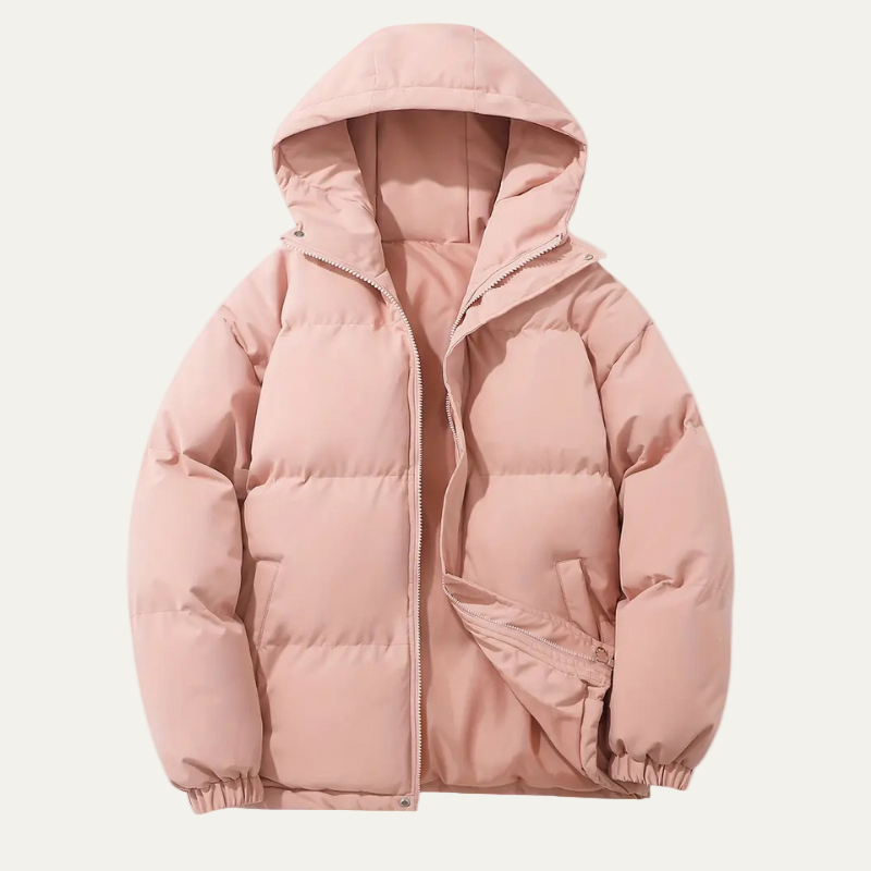 Men’s Oversized Quilted Hooded Puffer Jacket