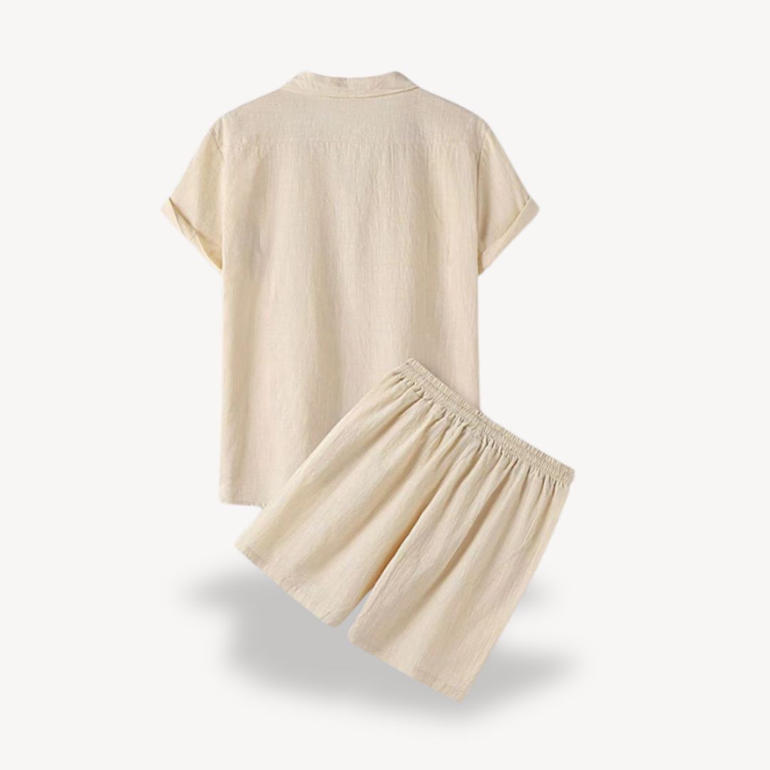 Men's Casual Linen Blend Outfit
