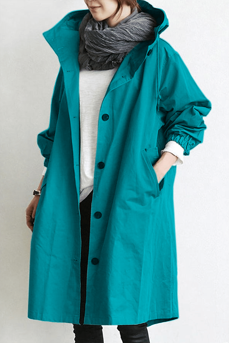Cecilia – Women’s Lightweight Waterproof Trench Coat