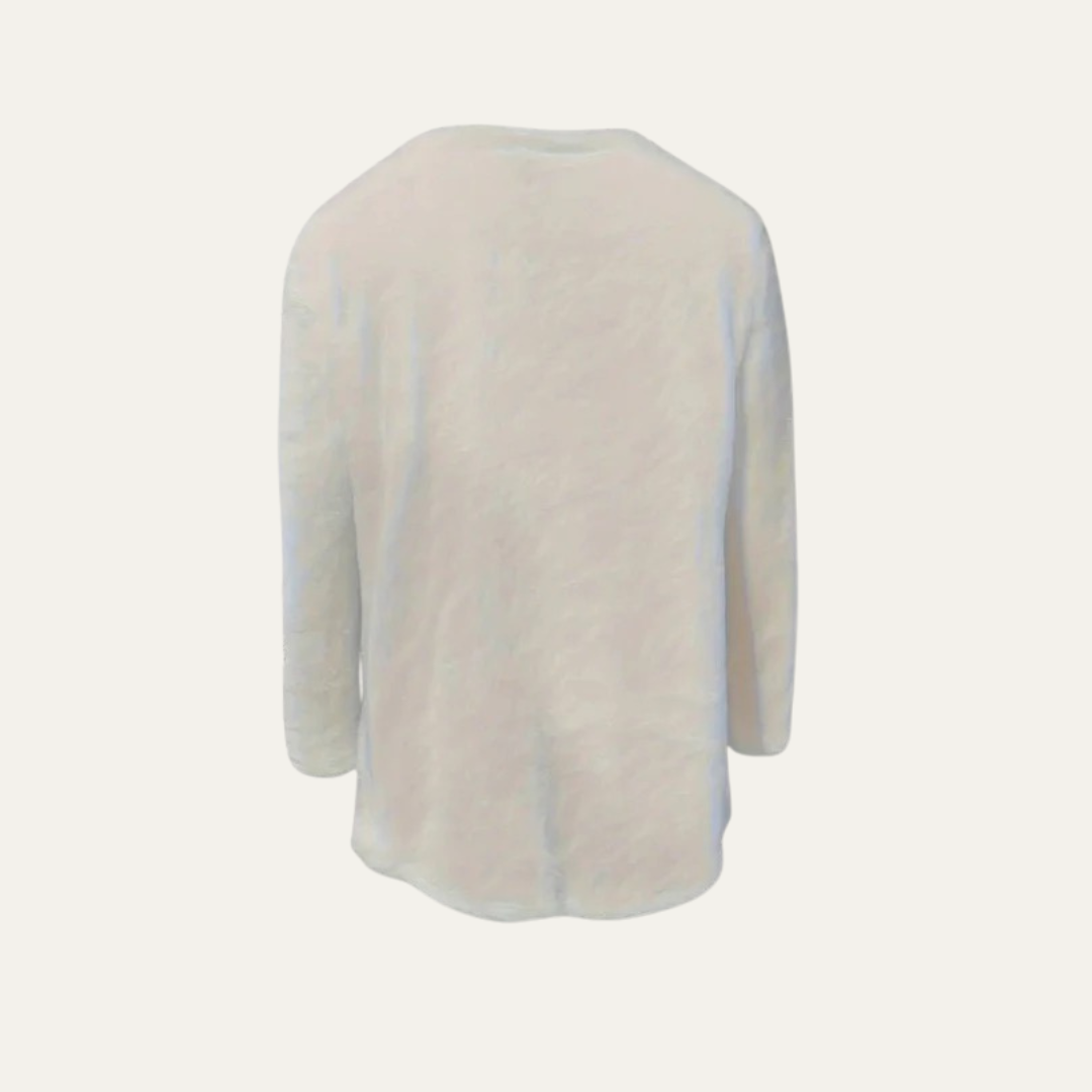 Women’s Fuzzy Christmas Tree Sherpa Lounge Top