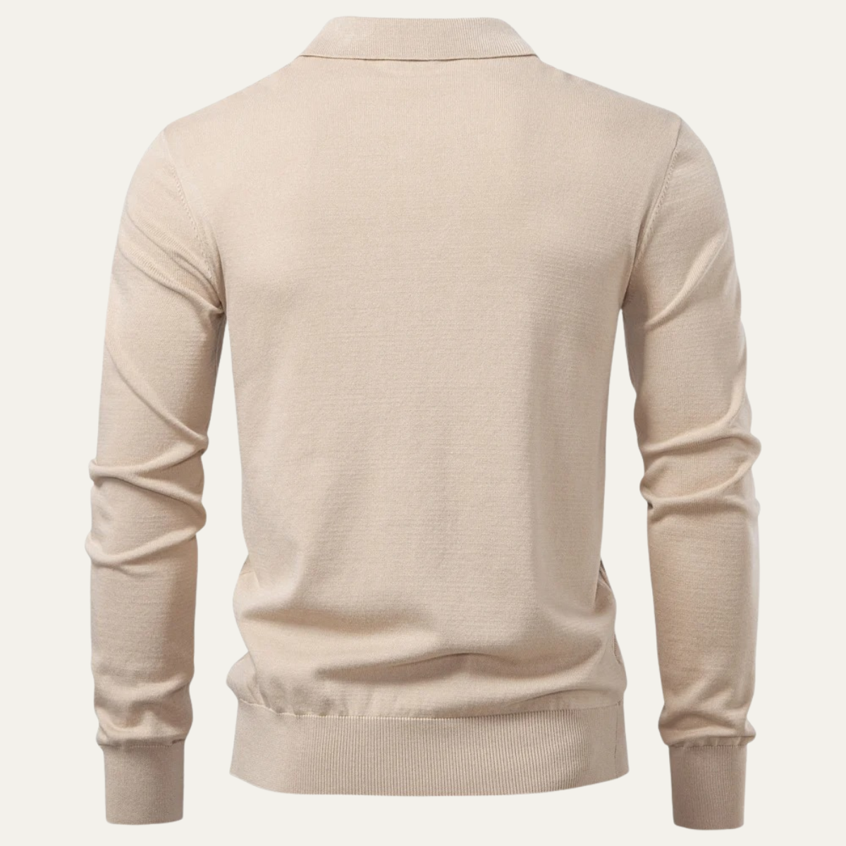 The Scarborough Men's Knit Casual Polo Jumper