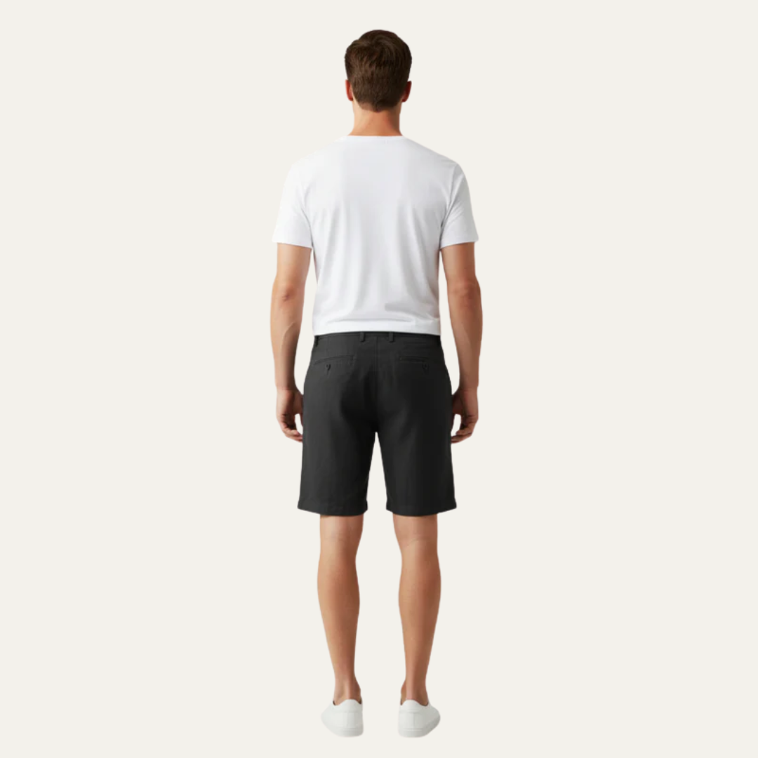 Men’s Tailored Flat Front Dress Shorts
