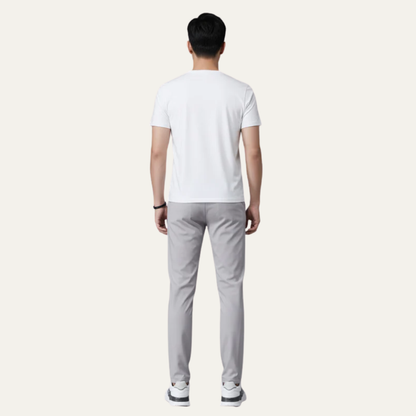 Men’s Slim Fit Flat Front Stretch Pants
