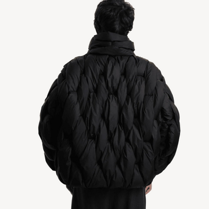 Quilted Puffer Jacket for Men and Women
