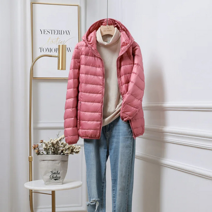 Warm Women's Hooded Puffer Coat