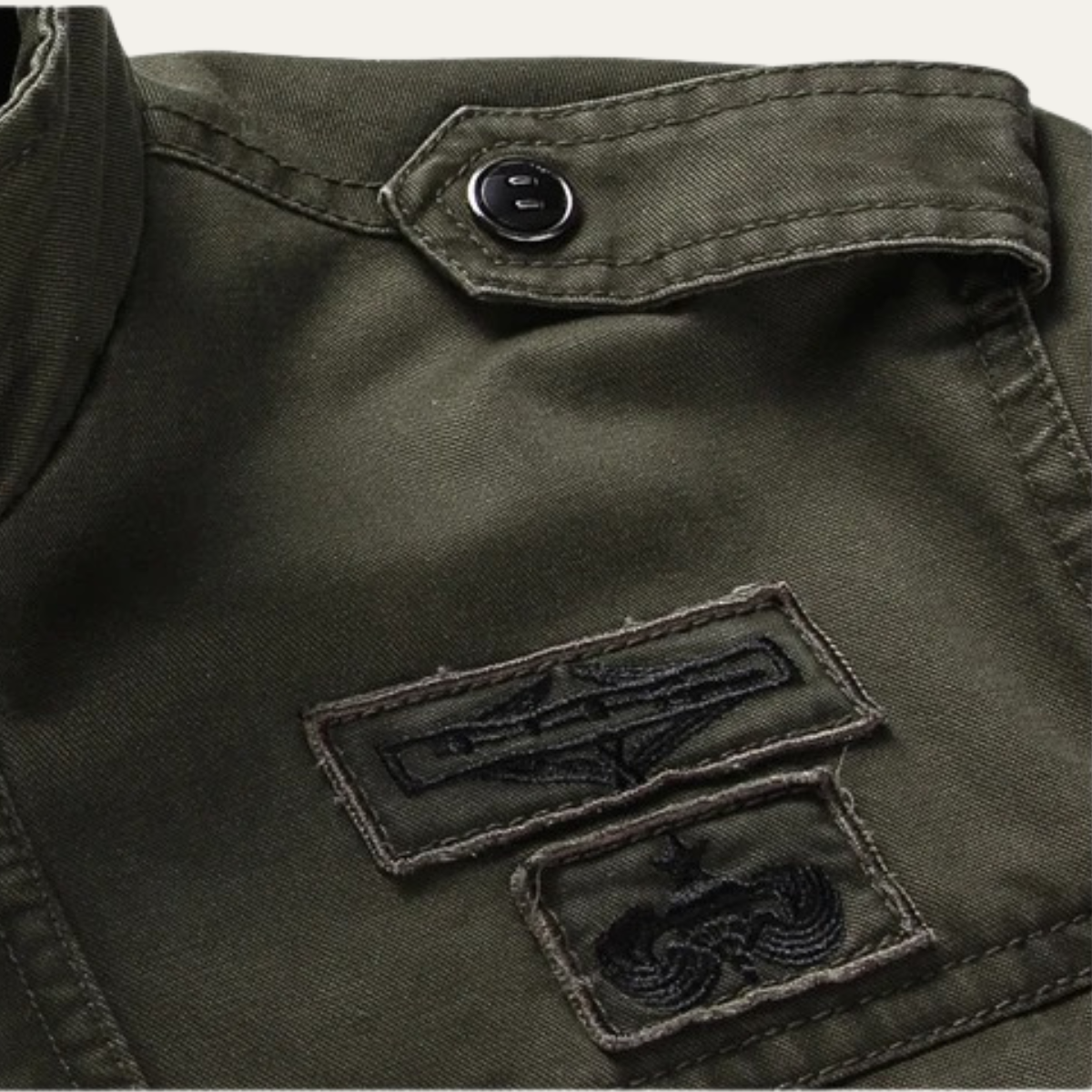 Men’s Military Cotton Field Jacket