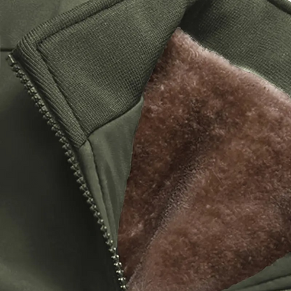 Men's Sherpa-Lined Winter Jacket