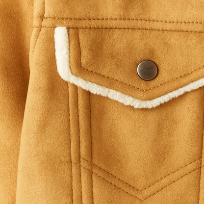 The Wrexham Men's Shearling Vintage Leather Jacket