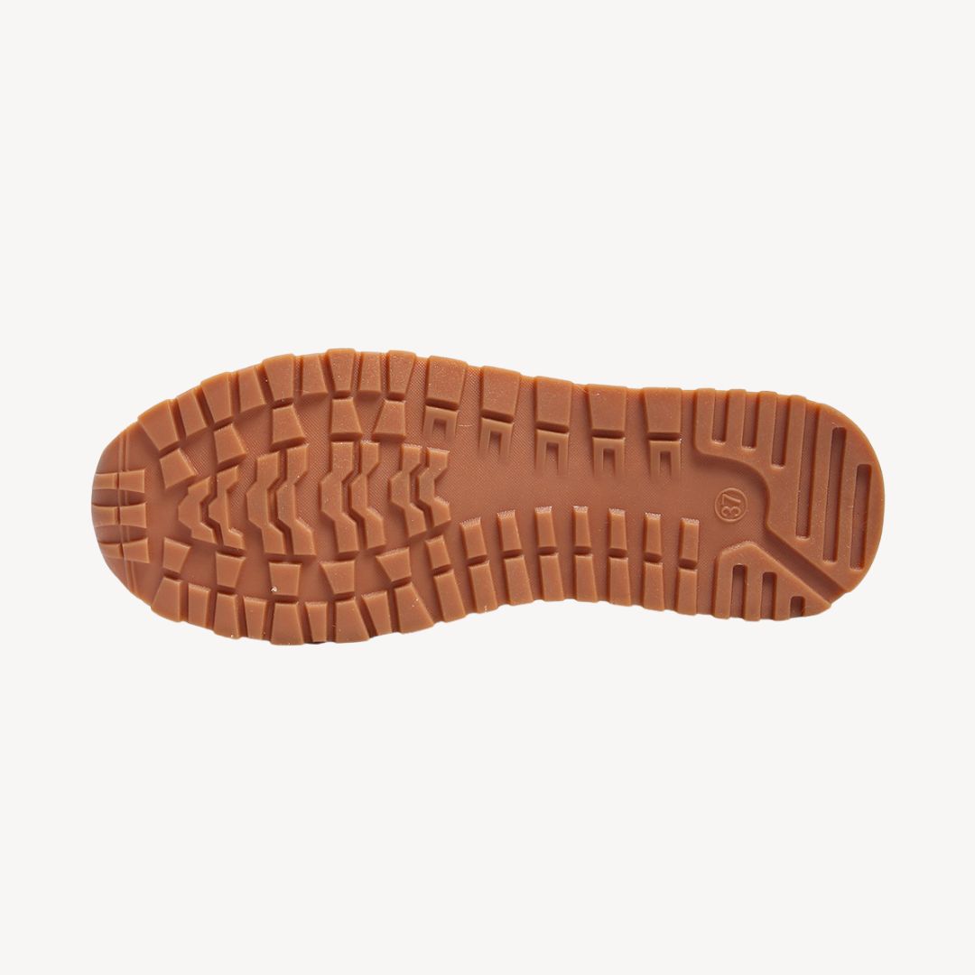 Orthopedic Suede Loafers Women Chain