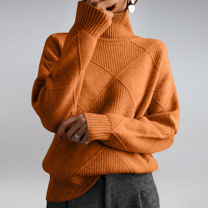 Sophie | Cozy Women's Cashmere Turtleneck for Winter