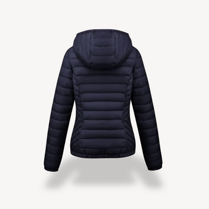 Women’s Quilted Puffer Jacket with Hood