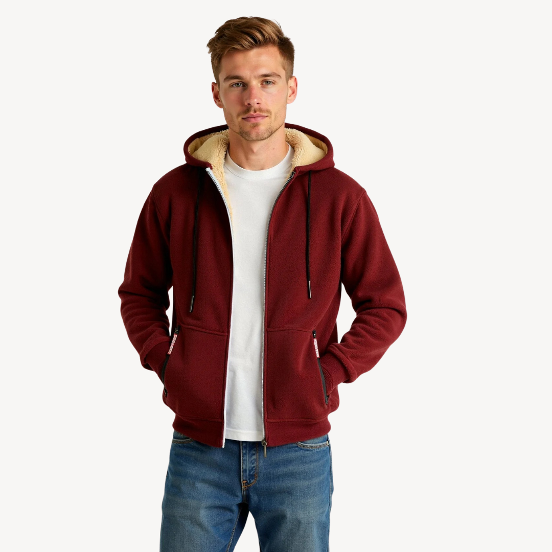 Men's Fleece-Lined Hoodie