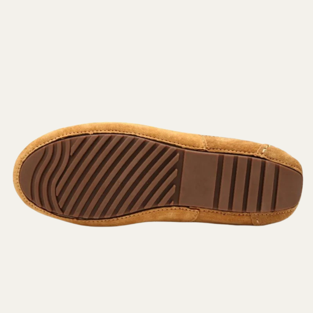 Men’s Suede Hand-Stitched Moccasins