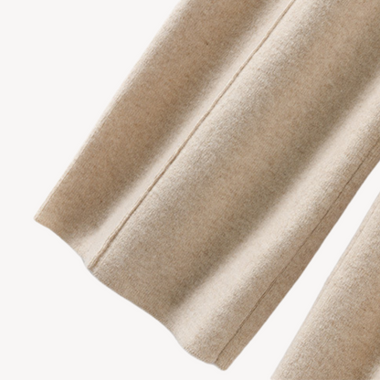 Women's Cashmere Wide-Leg Pants - Luxurious Loungewear