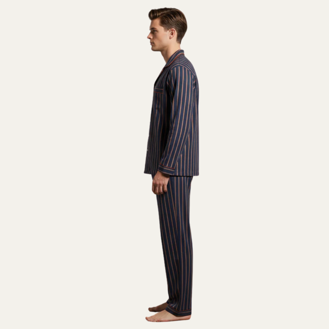 Men’s Classic Long Sleeve Pajama Set