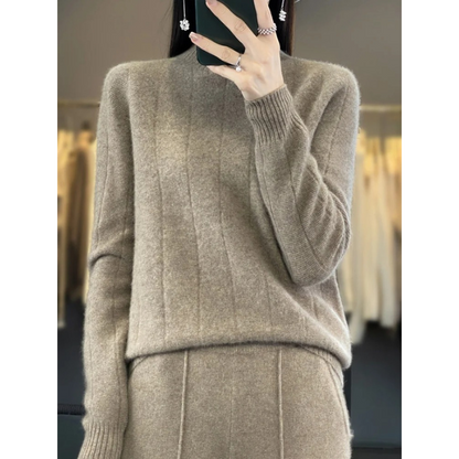 Warm Women's Water Resistant Turtleneck Sweater