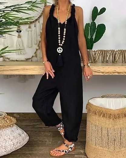 Sleeveless Summer Romper for Women