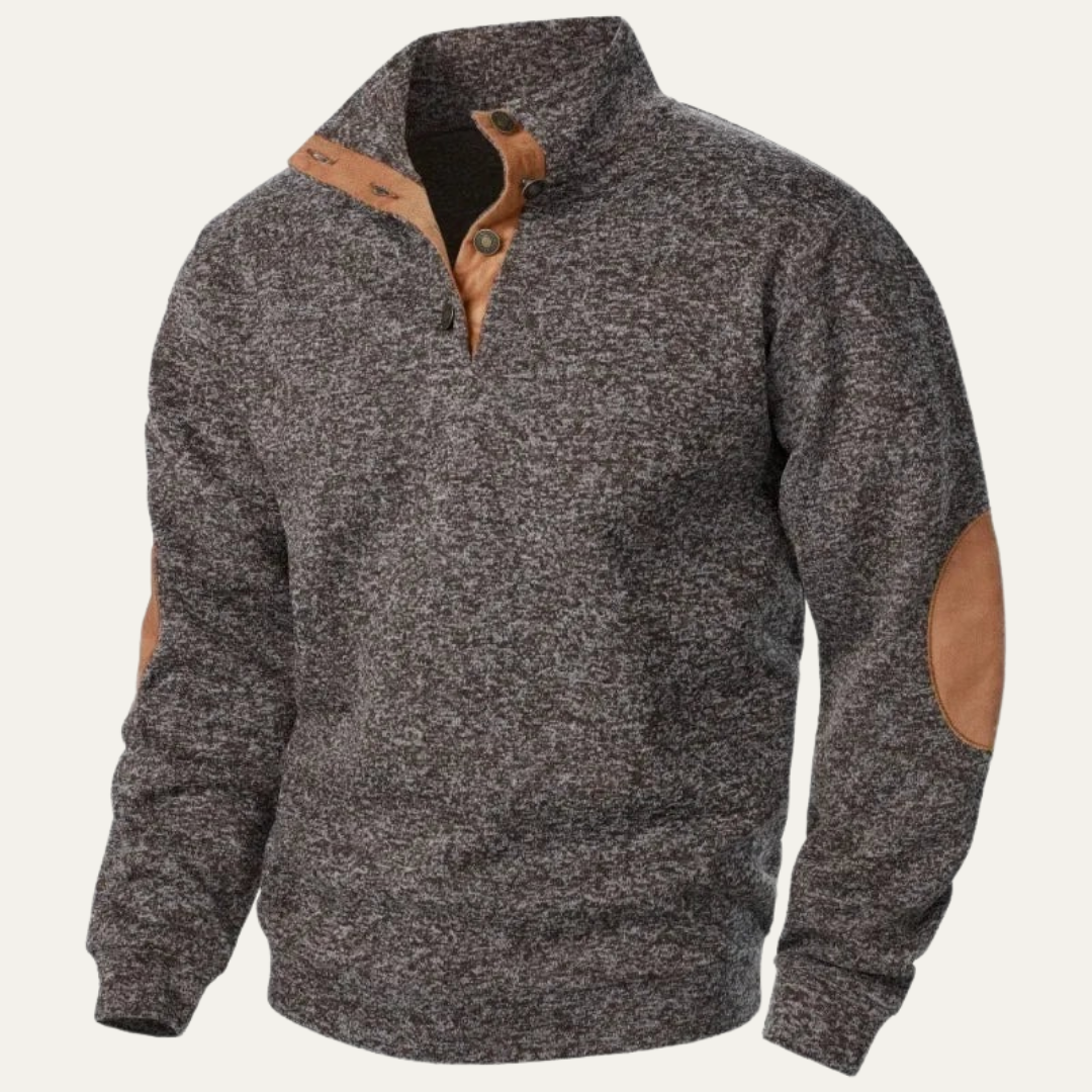 Men’s Casual Mock Neck Sweater