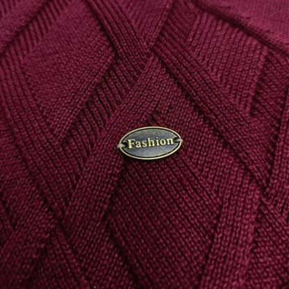 The Cannobio Men’s Classic Cable Knit Crew Neck Jumper