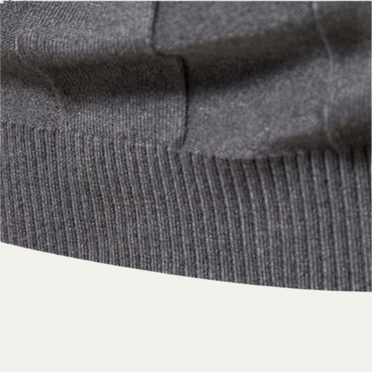 The Dumbarton Men's Slim Fit Knit Turtleneck Jumper