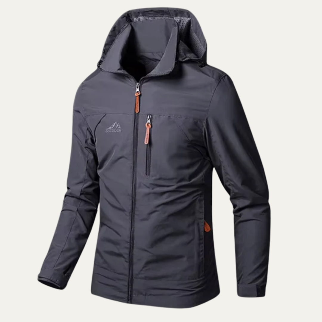Men’s Heavy Duty Faux Fur Lined Outdoor Winter Jacket