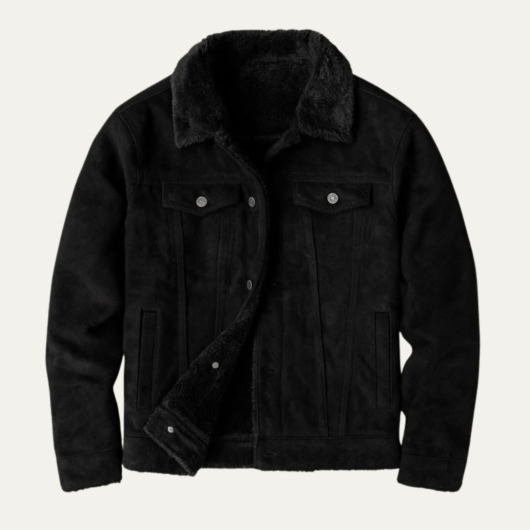 Men’s Shearling Lined Trucker Jacket