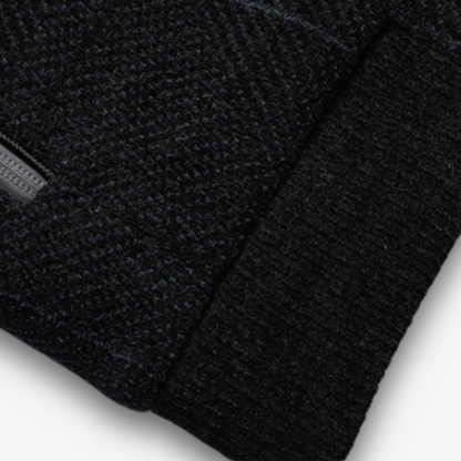 Men's Wool Blend Winter Jacket - Fur Lined, Warm Outerwear