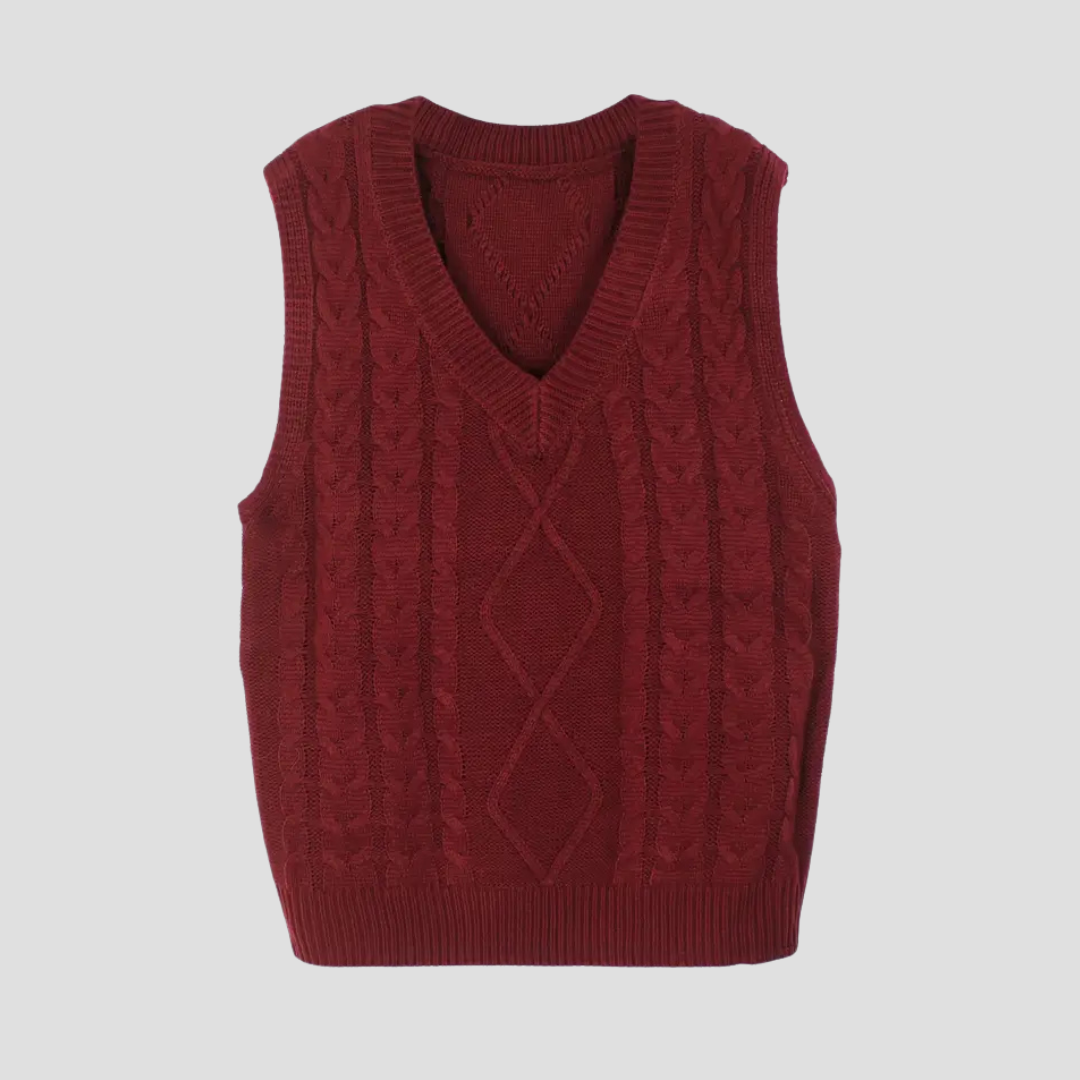 Soft Knitted Crew Neck Sweater