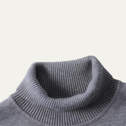 Men’s Mock Neck Light Gauge Pullover
