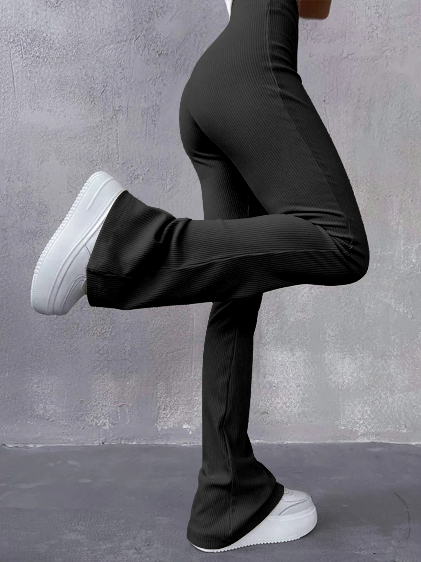 Women's Comfortable High Waist Flared Leg Pants