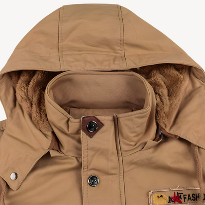 Men's Casual Winter Jacket with Pockets